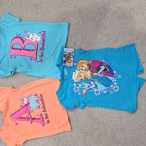 3 tee shirts Size 4T